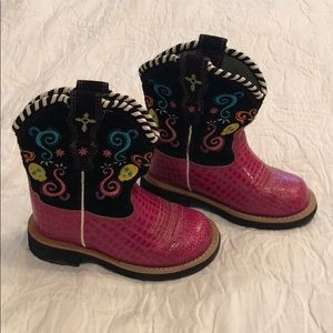 Ariat Boots Fiesta Pink Cowgirl Boots